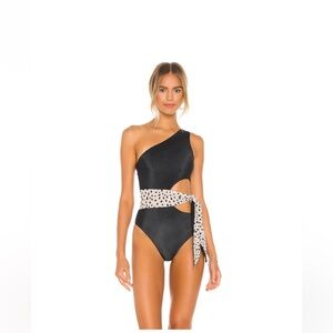 Beach Riot Black Swimsuit